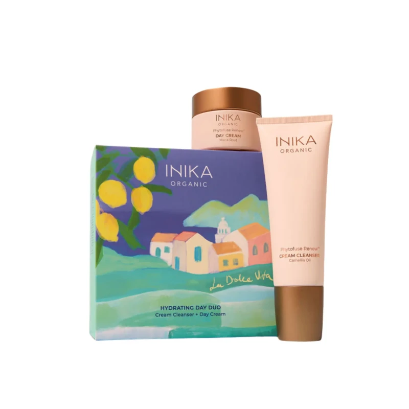 INIKA Hydrating Day Skin Duo | Kingituskomplekt