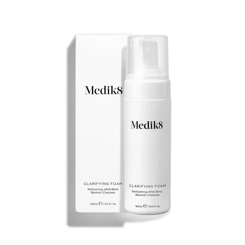 Medik8 Clarifying Foam | Очищающая AHA/BHA пенка для проблемной кожи 150 ml