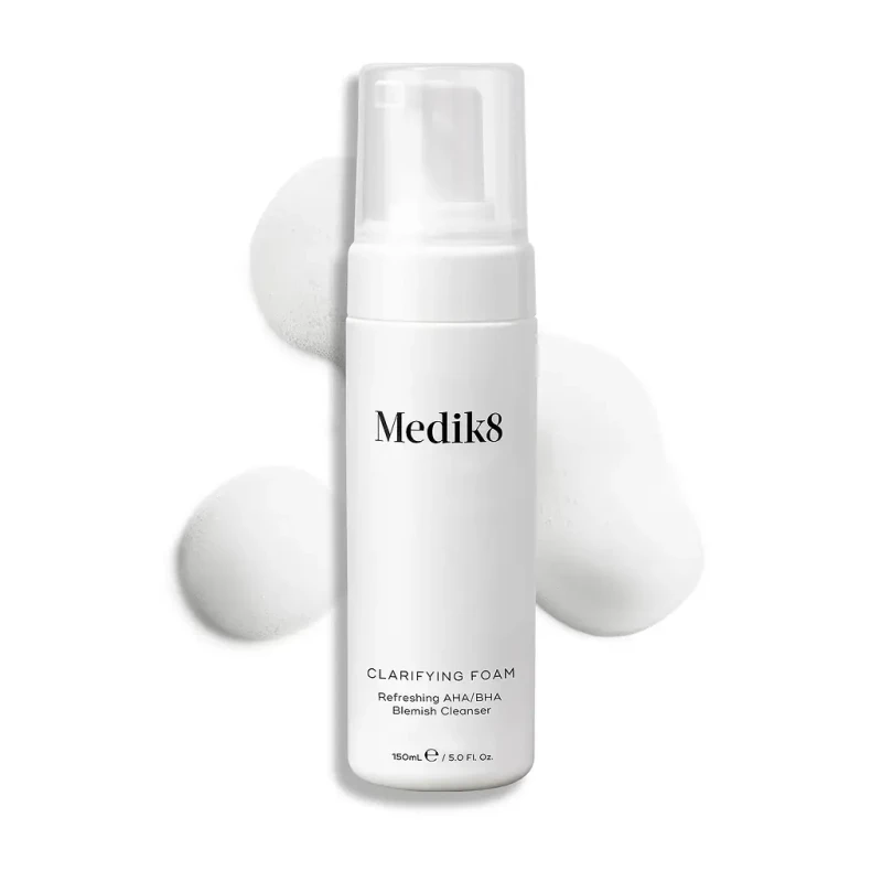 Medik8 Clarifying Foam | Очищающая AHA/BHA пенка для проблемной кожи 150 ml