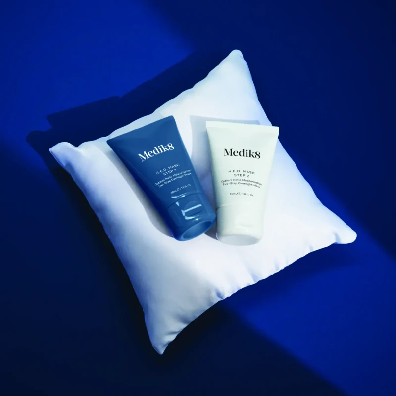Medik8 H.E.O. Mask | Divietapiline öömask intensiivseks niisutamiseks 50 ml + 50 ml