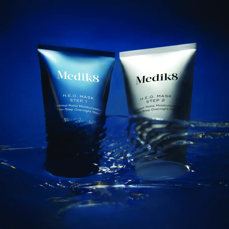 Medik8 H.E.O. Mask | Divietapiline öömask intensiivseks niisutamiseks 50 ml + 50 ml