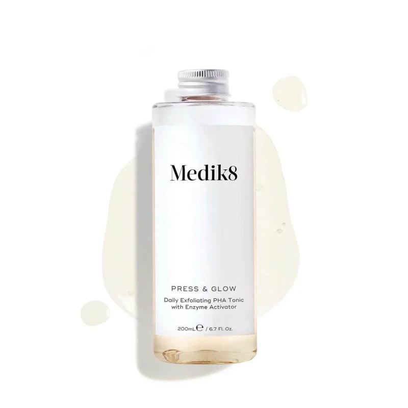 Medik8 Press & Glow Refill | Заправка PHA-тоник для сияния кожи 200 мл