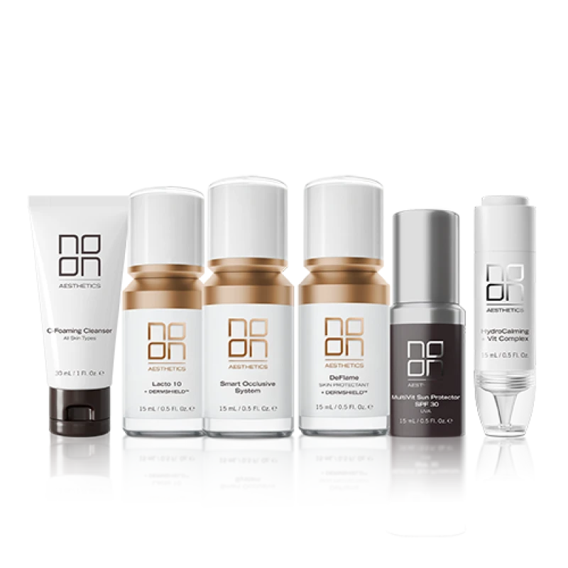 NOON Post-Procedure Recovery Program | Nahauuenduskomplekt pärast protseduure (6 toodet)