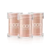 NOON Brush & Go Refill Pack SPF50 | Mineralline SPF-puuderitäide rasusele ja probleemsele nahale, keskmine toon 02, 3 × 5 ml