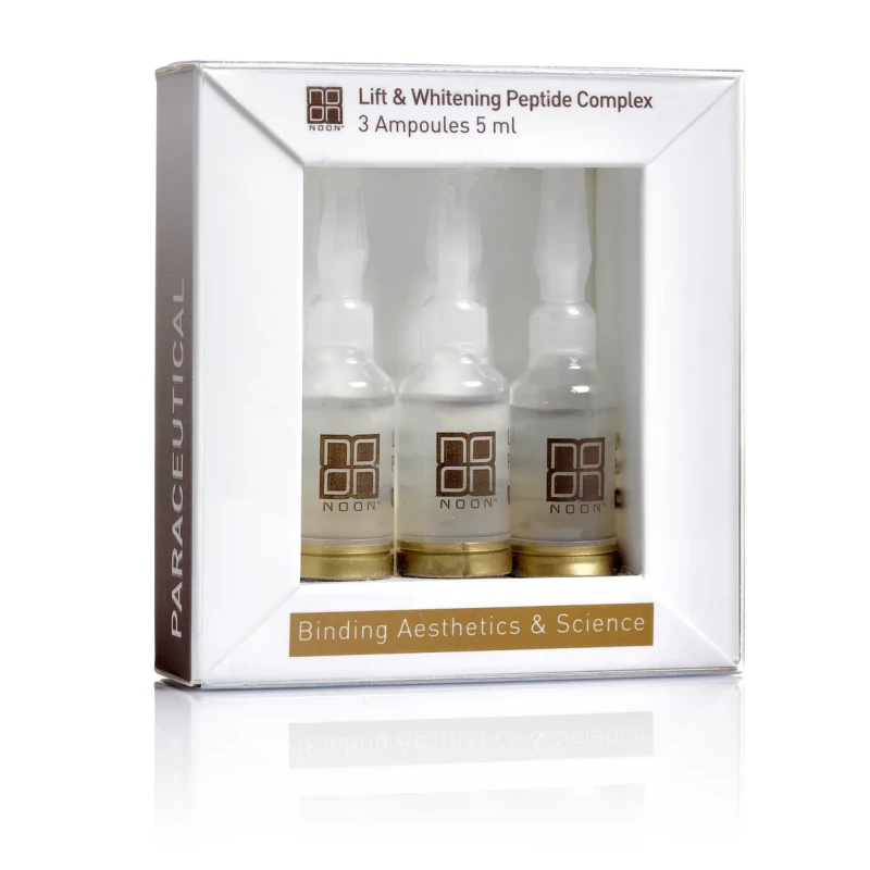 NOON Aesthetics Lift & Whitening Peptide Complex | Лифтинг-серум с пептидным комплексом для уменьшения пигментации 3 × 5 мл