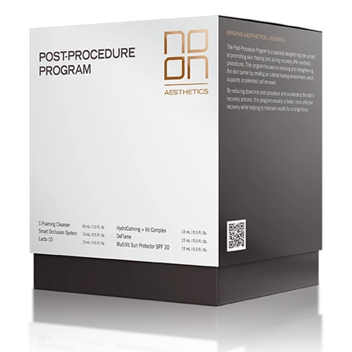 NOON Post-Procedure Recovery Program | Nahauuenduskomplekt pärast protseduure (6 toodet)