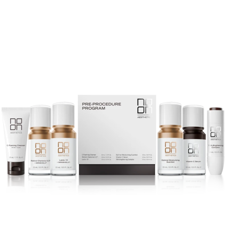 NOON Pre-Procedure Program | Nahahoolduskomplekt enne protseduure (6 toodet)