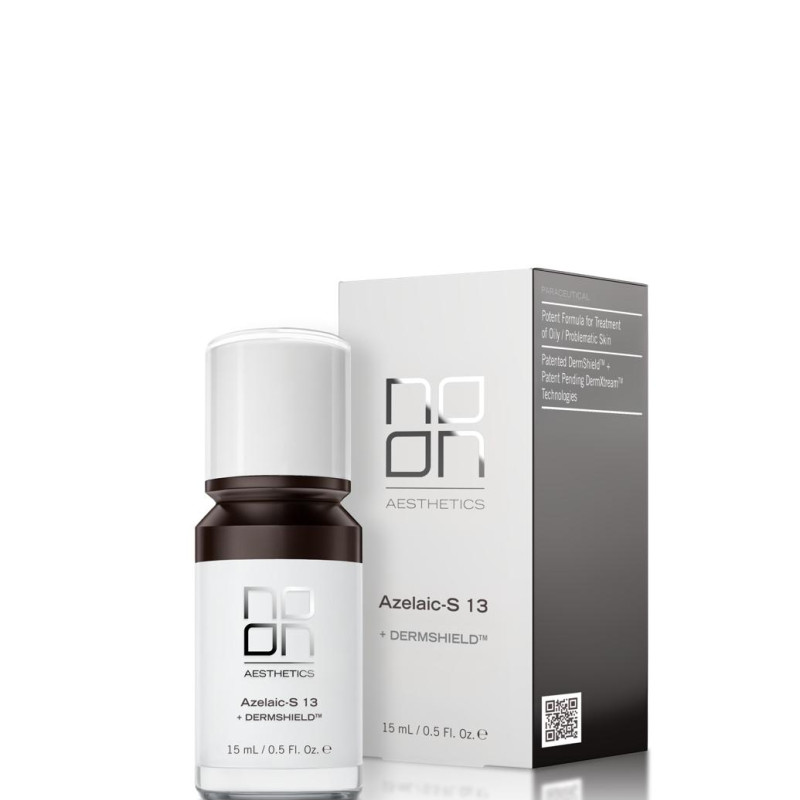 NOON Aesthetics Azelaic-S 13 | Põletikuvastane kreem rasusele ja probleemsele nahale 15 ml