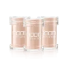NOON Brush & Go Refill Pack SPF50 | Mineraalne SPF-puuderitäidis rasusele ja probleemsele nahale, hele toon 01, 3 × 5 ml