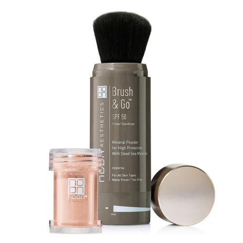 Noon Aesthetics Brush & Go SPF 50 | Минеральная пудра 2 × 5 мл