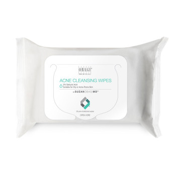 Obagi SUZANOBAGIMD Acne Cleansing Wipes | Attīrīšanas salvrätikud akne vastu 25 tk