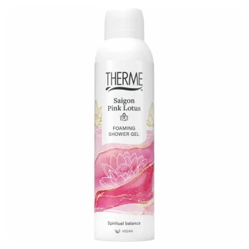 Therme Saigon Pink Lotus Foaming Shower Gel | Dušas putas 200 ml