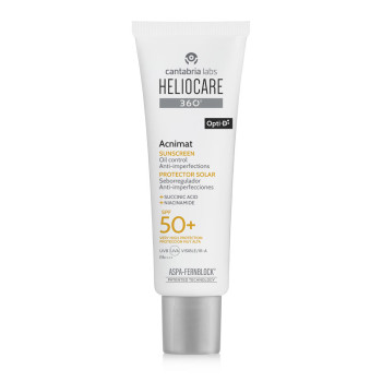 HELIOCARE 360° ACNIMAT SPF50 | Päikesekaitse kreem rasusele ja aknele kalduvale nahale, 50 ml