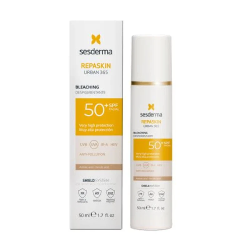 Sesderma Repaskin Urban 365 Depigmenting SPF50 | Päikesekaitsekreem Näole Pigmentatsiooni Vastu SPF50 50 ml