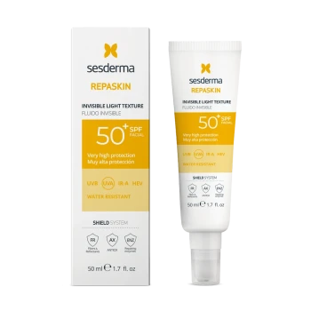 Sesderma Repaskin Light Fluid SPF50 | Päikesekaitsekeha kreem 200 ml