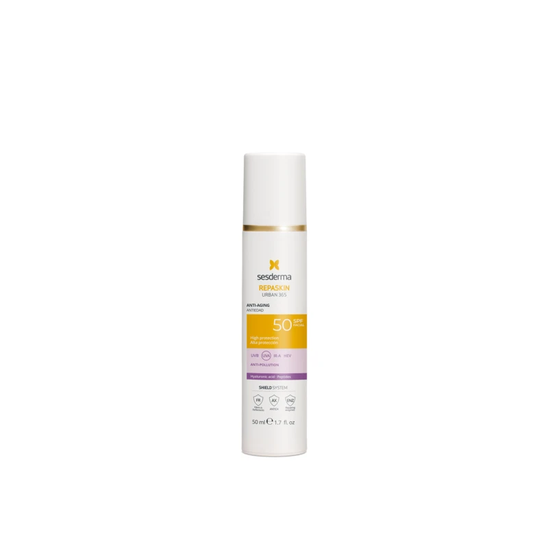 Sesderma Repaskin Urban 365 Anti-Aging SPF50 | Taastav näokaitsekreem SPF50 50 ml