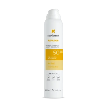 Sesderma Repaskin Transparent Spray SPF50 | Pihustatav päikesekaitsekreem kehale SPF50 200 ml