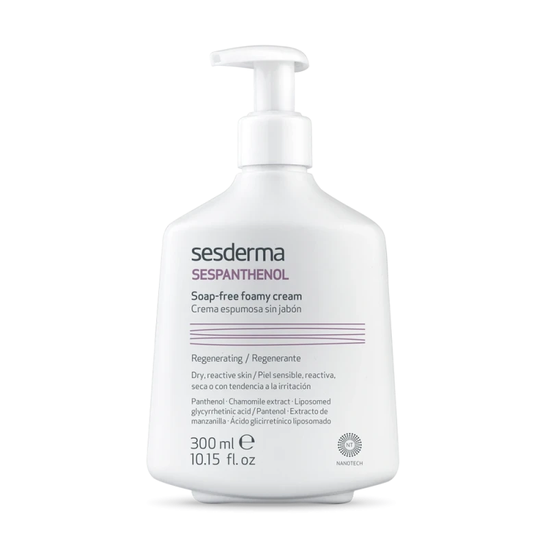 Sesderma Sespanthenol Soap-Free Foamy Cream | Vahtpuhastusvahend ilma seebita 300 ml