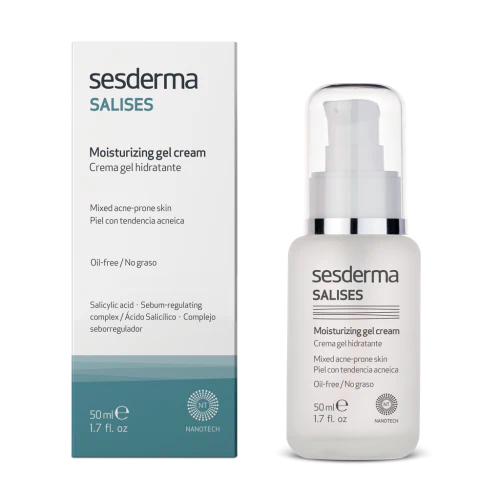 Sesderma Salises Niisutav Geelkreem | Geelkreem Kombineeritud Nahale 50 ml