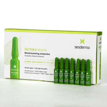 Sesderma Factor G Biostimulating Ampoules | Intensiivs taastav ampullikuur 7 x 1,5 ml