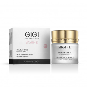 GIGI Vitamin E Moisturizer For Dry Skin SPF20 | niisutav kreem kuivale nahale 50 ml