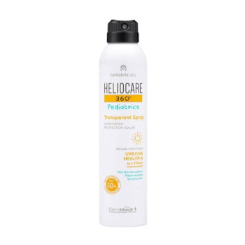 HELIOCARE 360° Pediatrics Transparent Spray SPF50+ | Läbipaistev päikesekaitsesprei lastele, 200 ml