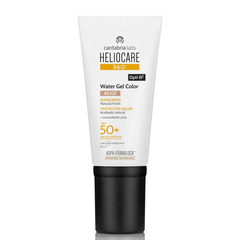 HELIOCARE 360° WATER GEL COLOR SPF50+ | Niisutav tooniv päikesekaitsekreem (Beež), 50 ml