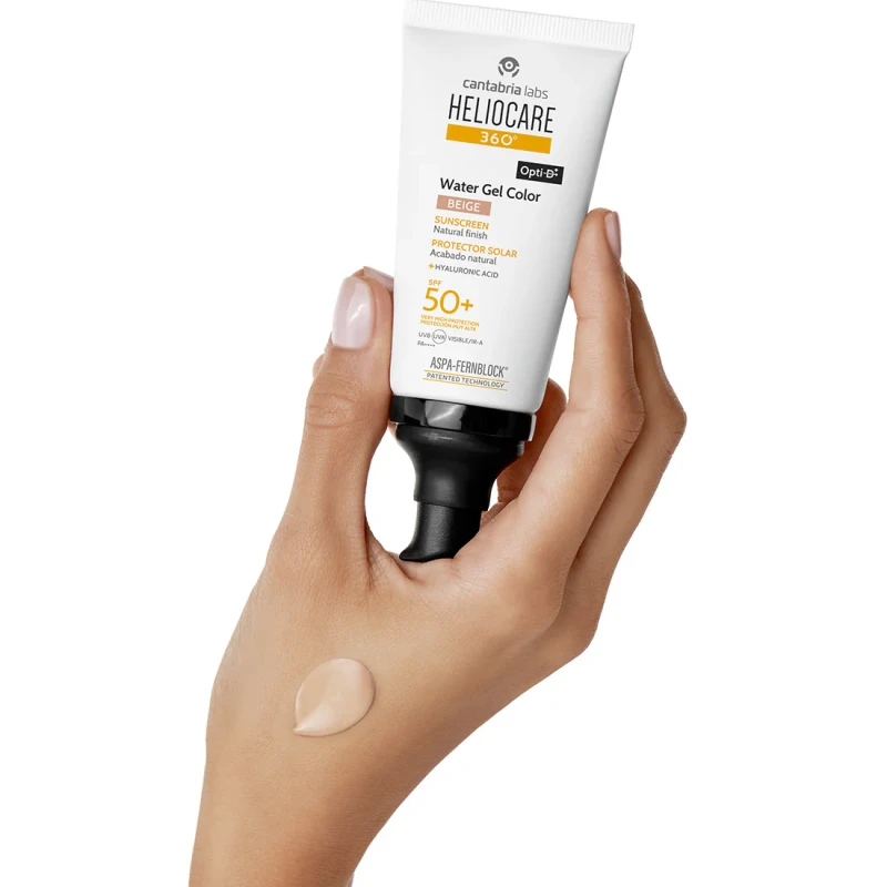 HELIOCARE 360° WATER GEL COLOR SPF50+ | Niisutav tooniv päikesekaitsekreem (Beež), 50 ml