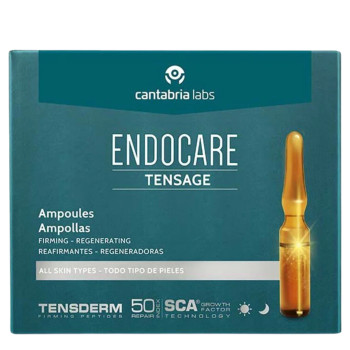 Endocare Tensage Ampoules | Kinnitus- ja noorendavad näoampullid 10x2 ml