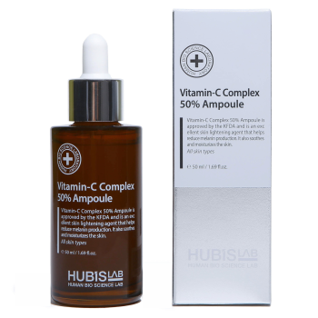 HUBISLAB Vitamin-C Complex 50% Ampoule | Осветляющая и восстанавливающая ампула с витамином C 50 мл