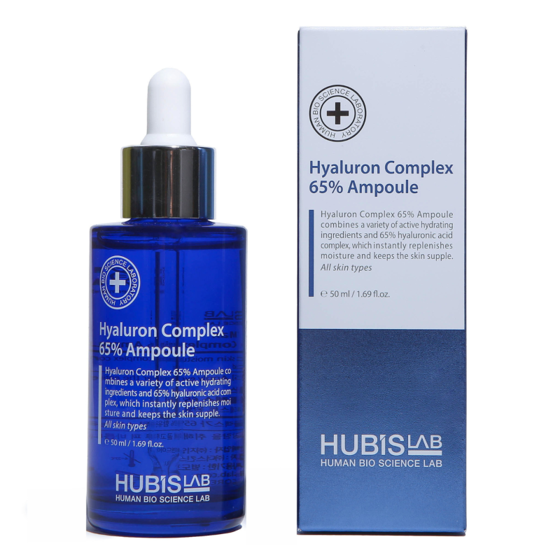 HUBISLAB Hyaluron Complex 65% Ampoule | Intensiivselt niisutav hüaluroonampull 50 ml