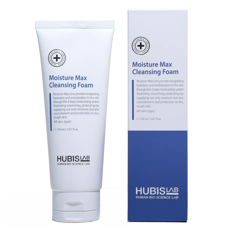 Hubislab Moisture Max Cleansing Foam 150 мл — увлажняющая пенка для умывания