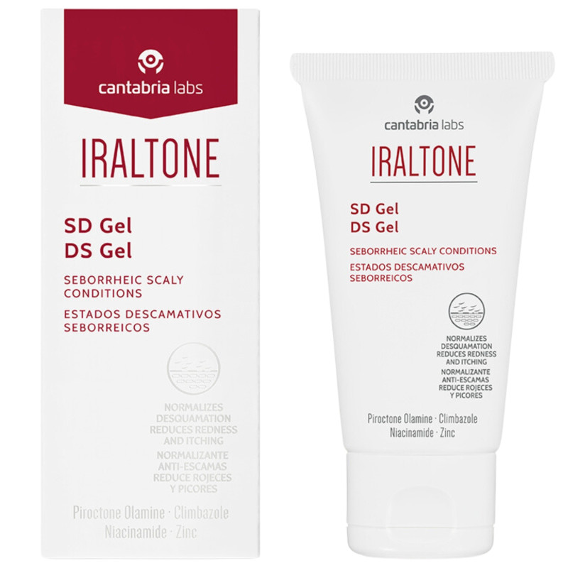 Iraltone DS Gel 50 мл — против покраснения и шелушения