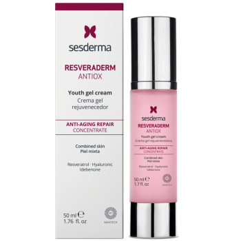 Sesderma RESVERADERM Antiox Antiage Concentrate | Антиоксидантная сыворотка с ресвератролом 50 мл
