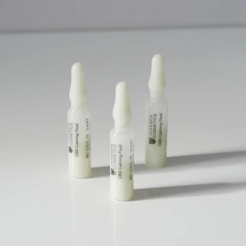 Janssen CBD Calming Fluid | Успокаивающие ампулы для чувствительной кожи 7 x 2 ml