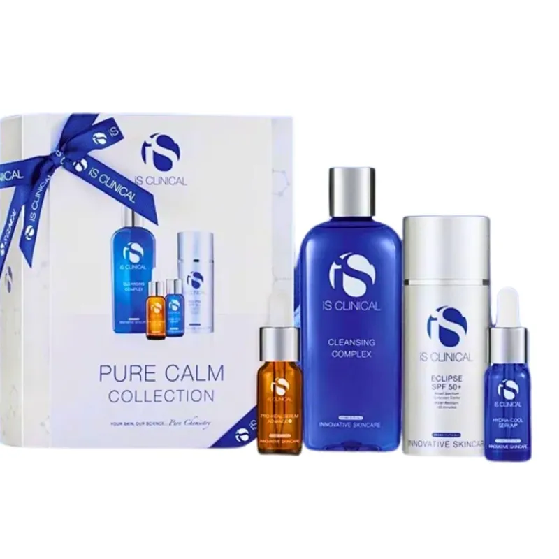 iS Clinical Pure Calm Collection | Rahustav ja naha mugavust taastav näohoolduse komplekt