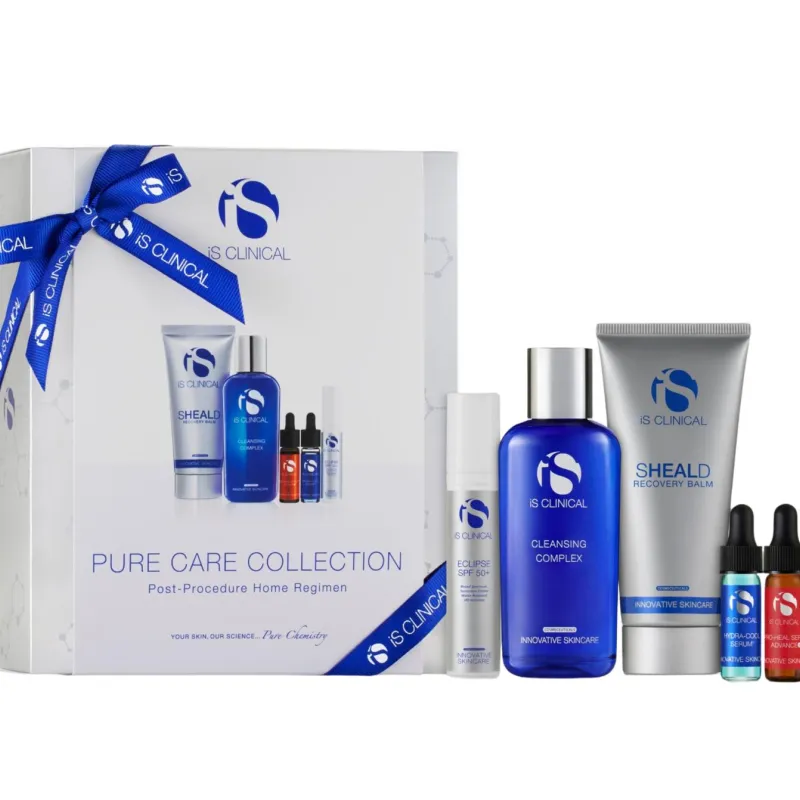 iS Clinical Pure Care Collection | Pärastprotseduuride koduhoolduse komplekt