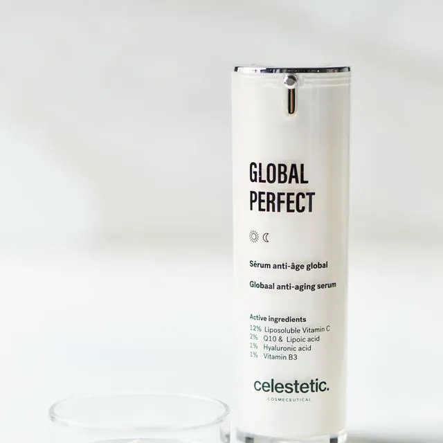 Celestetic Global Perfect | Антивозрастная сыворотка с витамином C и Q10 30 мл