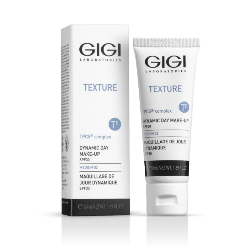 GIGI Texture Dynamic Day Make-Up SPF30 | Тонирующий дневной крем Medium 50 мл