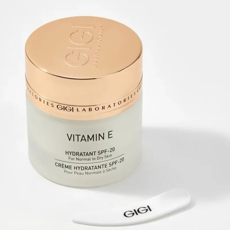 GIGI Vitamin E Moisturizer SPF20 | Niisutav kreem normaalsele ja kuivale nahale 50 ml