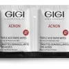 GIGI Acnon Triple Acid Rapid Wipes | Очищающие пилинговые салфетки с кислотами 30 шт.