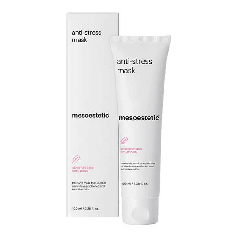 Mesoestetic anti-stress mask | Intensiivs rahustav näomask tundlikule ja punetavale nahale 100 ml