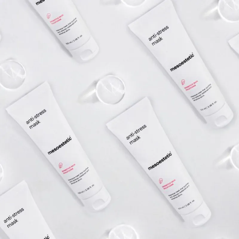 Mesoestetic anti-stress mask | Intensiivs rahustav näomask tundlikule ja punetavale nahale 100 ml