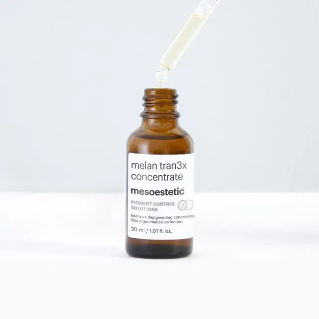 Mesoestetic melan tran3x concentrate | Intensiivne pigmentlaikudevastane seerum traneksaamhappega 30 ml
