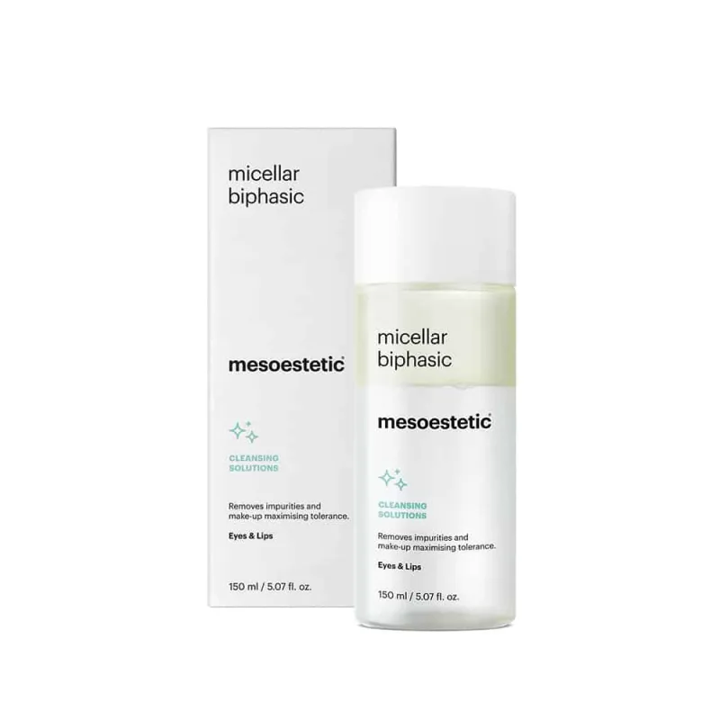 Mesoestetic micellar biphasic | Kahefaasiline meigieemaldaja silmadele ja huultele 150 ml