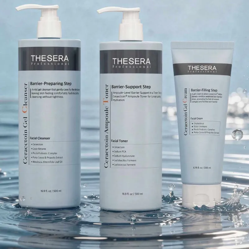 THESERA Ceraectoin Ampoule Toner | Niisutav ampulltoner naha kaitsebarjääri tugevdamiseks 500 ml