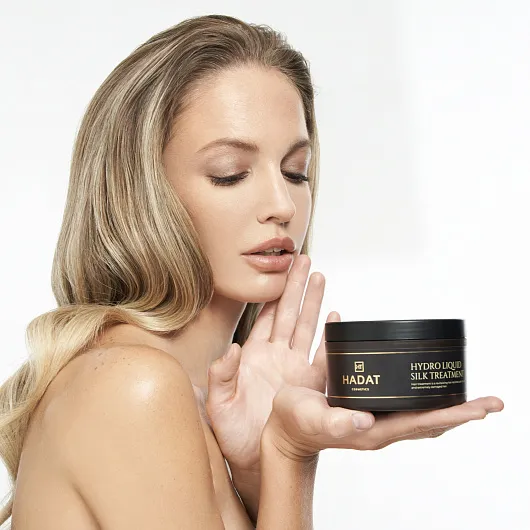 HADAT Hydro Liquid Silk Treatment | Жидкая шёлковая восстанавливающая маска для волос 300 мл / 500 мл