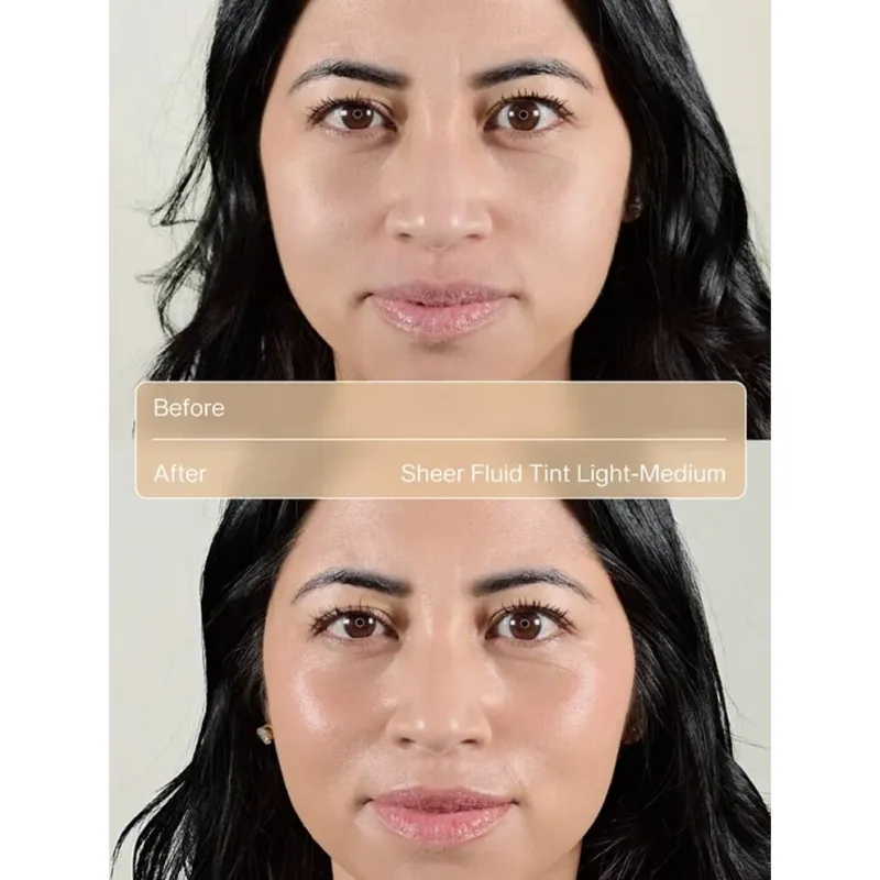 ZO Skin Health Sheer Fluid Tint Broad Spectrum SPF 30 | Eriti kerge tooniv SPF-fluid näole, toon Light Medium, 50 ml