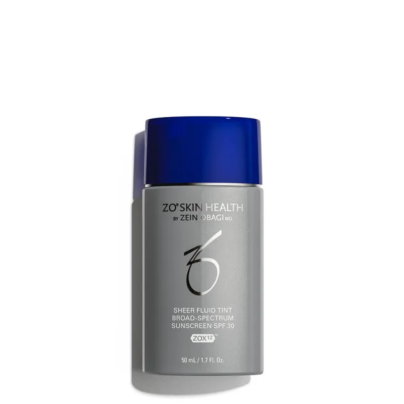 ZO Skin Health Sheer Fluid Tint Broad Spectrum SPF 30 | Eriti kerge tooniv SPF-fluid näole, toon Light Medium, 50 ml