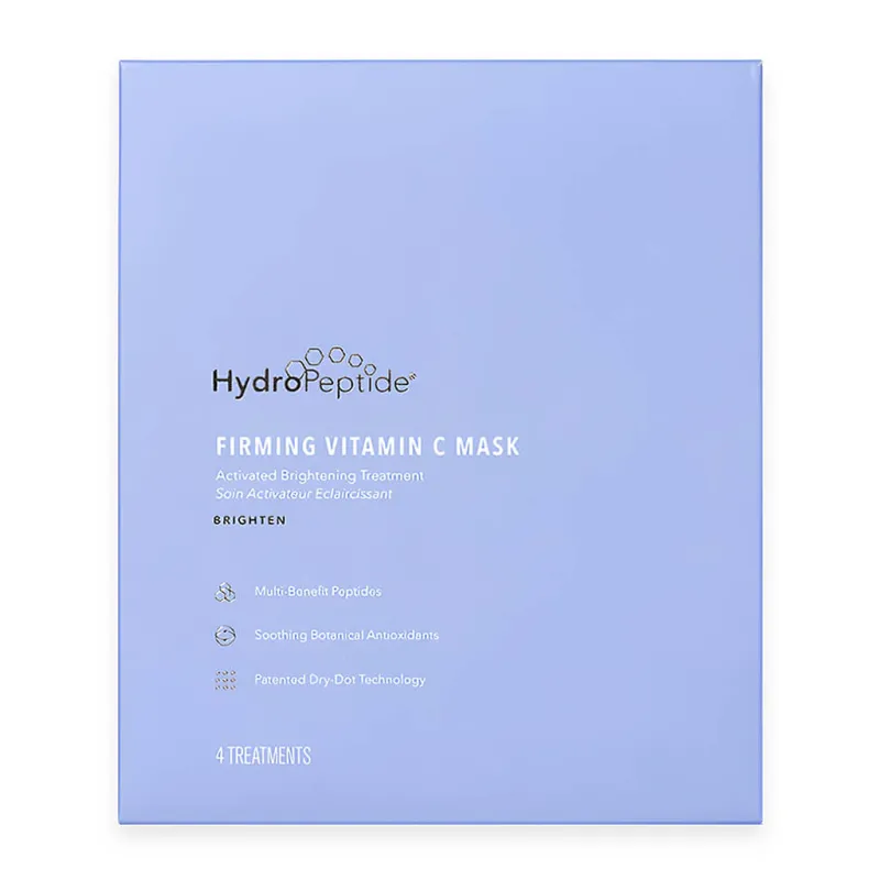 HydroPeptide Firming Vitamin C Mask | Активируемая Осветляющая и Укрепляющая Маска для Лица (4 Процедуры)